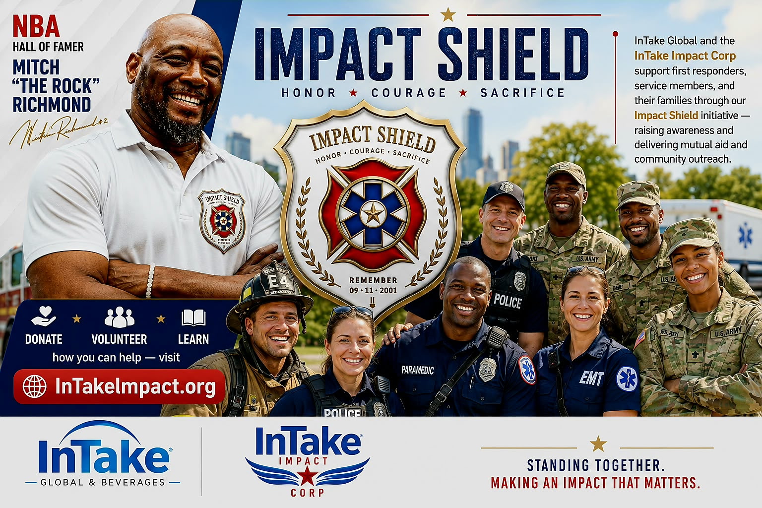 Mitch Richmond - Impact Shield Campaign